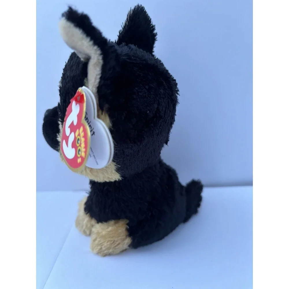 TY Beanie Boo SPIRIT the German Shepher dog‎ Toy Glitter Eyes 6